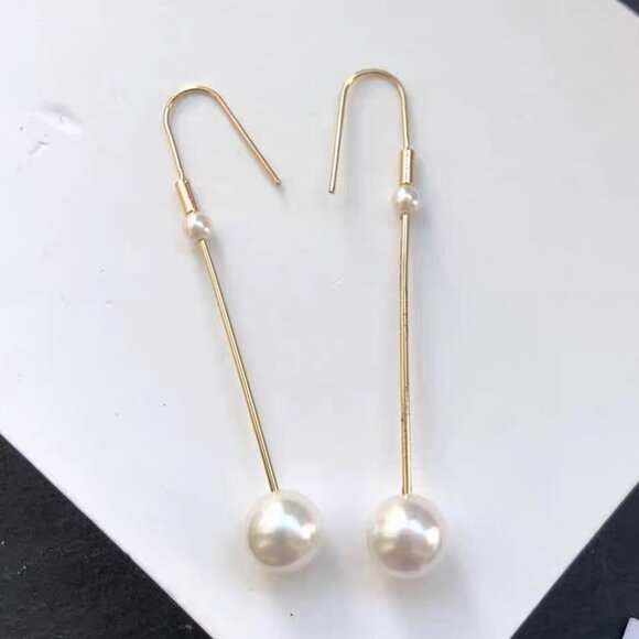 & Other Stories Pearl Earrings - Picture 2 of 5